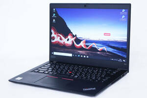 【1円～】快速！2021/11製 液晶状態良好 10世代CPU 薄型PC ThinkPad X13 Gen1 i5-10310U 8G SSD256G 13.3FHD WiFi6 顔認証 Win10リカバリ