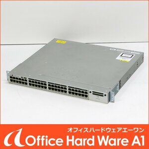 Cisco WS-C3850-48T-E V06 (Catalyst 3850-48T-E) 中古 シスコ スイッチ 初期化済み ☆