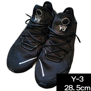 【1円スタート】ワイスリー Y-3 アディダス adidas Yohji Yamamoto ADIZERO メッシュ スニーカー シューズ 靴 ランニング 28.5cm ブラック