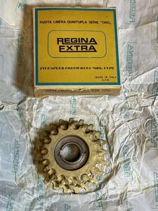 Regina EXTRA ORO レジナ オロ ボスフリー 5速 80年製◆未使用品◆ビンテージパーツ クラシックレーサー Campagnolo 貴重！②