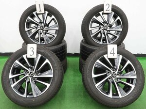 4本 レクサス CT 純正 16インチ 6J +45 5H 100 ラジアル ヨコハマ ブルーアース GT AE51 2023年 205/55R16 Fスポーツ バージョンL プリウス