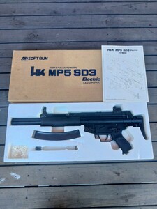 F T C ( FALCON TOY )　 H&K MP5 SD3 (エレクトリック)　元箱付き　ジャンク