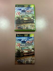 Xbox★ラリースポーツチャレンジ★used☆Rallisport challenge Rally sport ☆import Japan JP
