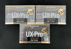 新品未開封 SONY UX-Pro 54 TYPEⅡHigh Position ハイポジション カセットテープ