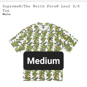 Mサイズ medium supreme the north face leaf S/S top white シュプリーム ノースフェイス リーフ Tシャツ tee T-shirt 