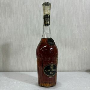 [K2929]1円スタート！CAMUS XO COGNAC カミュ ロングネック ブランデー 古酒 未開栓 コニャック 