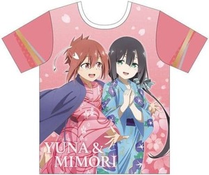 結城友奈は勇者である 結城友奈＆東郷美森 両面フルグラフィックTシャツ 