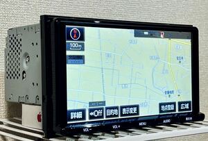 トヨタ純正 T-CONNECTナビ NSZT-Y66T ワイドスクリーン・DVD再生・SD再生・フルセグテレビ Bluetooth 地図データ2016年