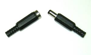 5.5mm/2.5mm コネクタ長14mm DCプラグ