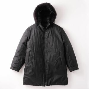 【極美品】PRADA Special down jacket coat プラダ ダウンジャケット コート イタリア製 黒 サイズL 定価約30万 国内正規品 アウター
