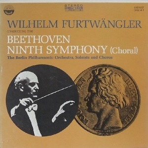 M0726 WILHELM FURTWANGLER ヴィルヘルム・フルトヴェングラー / Beethoven Ninth Symphony(LP)