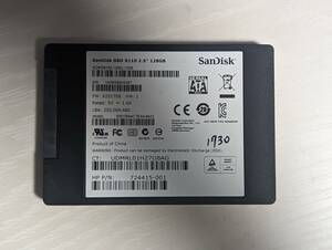 SanDisk　SSD 128GB【動作確認済み】1730