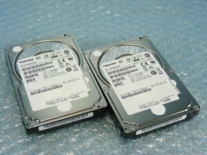 1PNR // 2個セット TOSHIBA AL14SEB030N 300GB 2.5インチ SAS HDD 10K(10000)rpm 12Gb 15mm/58-100169-01//Cisco UCS C220 M4S BE6000H取外