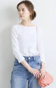 大人気完売☆IENAイエナ別注AURALEEオーラリー白Tシャツ新品☆スピックジャーナルドゥーズィエムトゥモローランドレステリアローズplage