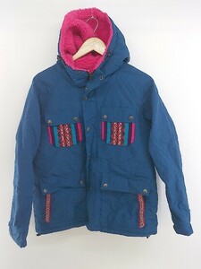 ◇ titicaca チチカカ 裏ボア 長袖 ジップアップ ジャケット サイズM ブルー メンズ P