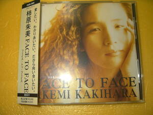 【CD/帯付】柿原朱美「 FACE TO FACE 」