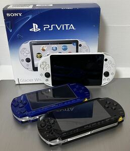 1円スタート　SONY PSVITA PSP まとめ　3台　ジャンク