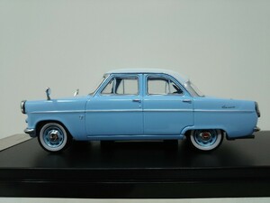 ■ ixo modelsイクソ 1/43 FORD CONSUL MKⅡ 1959 ライトブルー×ホワイト フォード・コンサルモデルミニカー