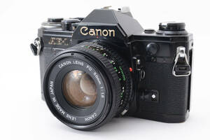 ★実用品★ キャノン CANON AE-1 ブラック + NEW FD 50mm F1.8 #084 #1126241 #0806