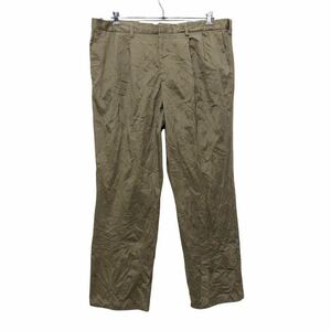 DOCKERS D3 2タック チノトラウザー W42 ビッグサイズ ドッカーズ カーキ 古着卸 アメリカ仕入れ b401-160