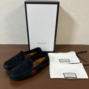 GUCCI グッチ シュリーライン ローファー スニーカー size 7 26㎝ メンズ 元箱 保存袋付き