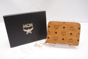 エムシーエム MCM ミニZIPウォレット 中古 △WA5109