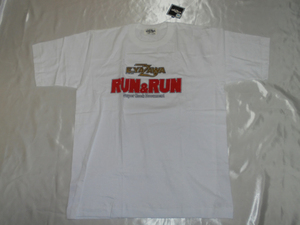 送料185円・K559■ 矢沢永吉　未着用のRUN&RUN Tシャツ COMPANY　紙タグあり　カンパニー