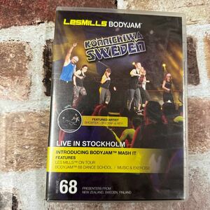 68　★レスミルズ★Lesmills★DVD★CD★中古品★BodyJam68　★ボディジャム★英語コレオノート★箱に傷有★3点セット 