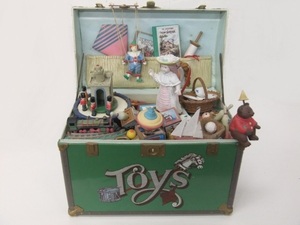 【ENESCO】レトロ エネスコ オルゴール TOY SYMPHONY おもちゃ箱 ジャンク扱い 現状品　格安1000円スタート