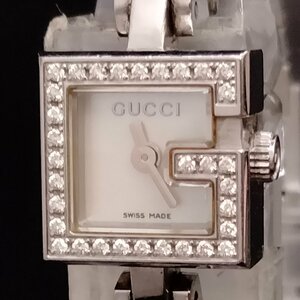 グッチ Gucci 腕時計 不動品 102(ダイヤベゼル) レディース 3554417