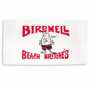 激レア品！ BIRDWELL バードウェル ビーチタオル White 新品未使用品