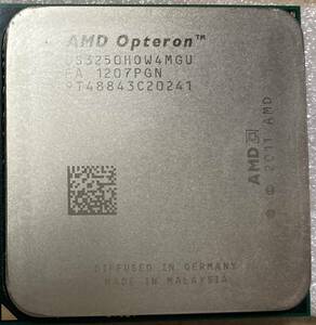 【希少CPU２】 AMD Opteron OS3250HOW4MGU　4コア　2.5G 45W Socket AM3　ジャンク