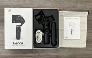 【DK 21146】1円～ INKEE 影器 FALCON 3-axis Ginbal アクションカメラ用 ジンバル GoPro 通電のみ確認済 箱付 付属品有 現状品