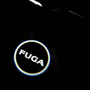 レーザーロゴライト ドアウェルカムライト ドアカーテシランプ LEDロゴ投影 カーテシランプ 2個HD適応日産 フーガ/FUG