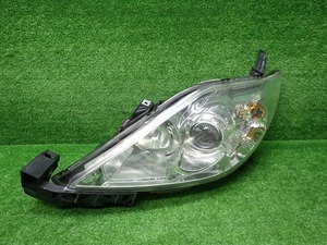 マツダ　CREW　プレマシー　前期　左　ヘッドライト　HID　P5104　ウ　230720054