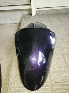 ZX9R　E型　フロントフェンダー　濃紫