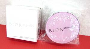 未使用 BIOR Organics リキッドパウダーエアレスクッション オーガニックアクア美容液ファンデーション SL ナチュナル003S コンパクト付き