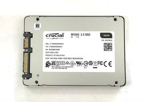 S6042433 Crucial SATA 500GB 2.5インチ SSD 1点【中古動作品】