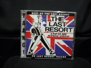 輸入盤CD/LAST RESORTラストリゾート/SKINHEAD ANTHEMS/80年代UKハードコアパンクHARDCORE PUNKOi!PUNK/4SKINSスキンズストリートパンク