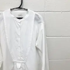 ◇大人気◇IENA/イエナ　バンドカラーシャツ　サイズ36　ホワイト　白色