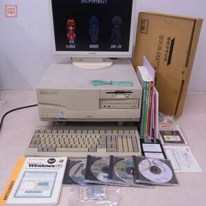 動作品 NEC PC-9821Xa200 W30R （PC9821XA200W30R） 本体 HDDなし キーボード・説・添付品収納箱付 日本電気【40