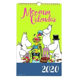 ★2020年☆ムーミン(Moomin)の壁掛けリングカレンダー《ムーミンファミリーと仲間たち／縦型》