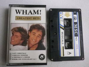 ◆カセット◆ワム！　WHAM!　GREATEST HITS 輸入版　中古カセットテープ多数出品中！