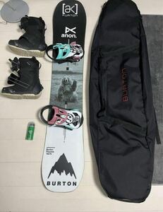 BURTON 6点セットスノーボード板 process FV152 stepon