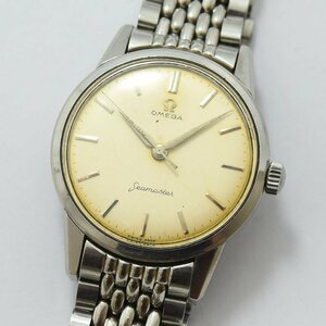 1円 可動品 腕時計 オメガ OMEGA シーマスター 機械式 手巻き メンズ 同梱不可