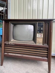 USED 昭和レトロ テレビ　19-CT9000N SANYO サンヨージャンク引取り限定品(奈良県天理市稲葉町)