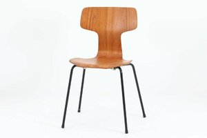 Arne Jacobsen(アルネ・ヤコブセン）Ｔチェア　チーク材　北欧家具ビンテージ