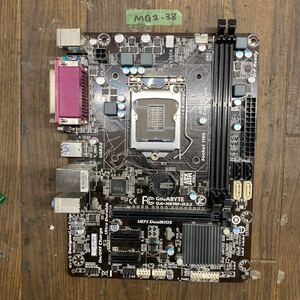 MG2-38 激安 マザーボード GIGABYTE GA-H81M-DS2 LGA1150 BIOS立ち上がり確認済み ジャンク