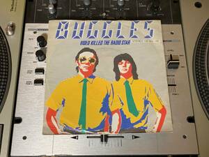 BUGGLES ♪VIDEO KILLED THE RADIO STAR 7インチ 45