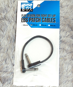 EBS Flat Design Patch Cable / PCF-18 フラットパッチケーブル 18cm LL型プラグ仕様